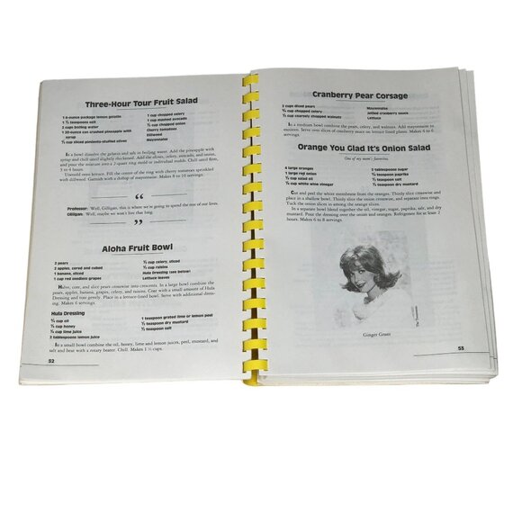 Mary Ann's Gilligan's Island Cookbook Recipe Book Dawn Wells Vintage Ken Beck Ji - Picture 5 of 11